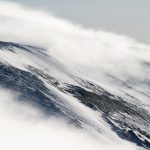 landscape, nature, mountain, snow, clouds