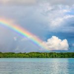 landscape, rainbow, tropical, atoll, lagoon, widi archipelago, indonesia, hd wallpapers, beautiful nature, nature, nature background, hd wallpaper, nature wallpaper